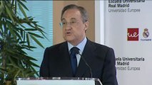 Florentino Pérez hace un llamamiento a la unidad