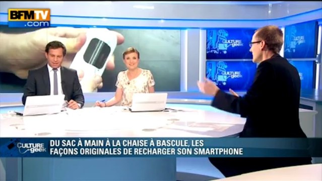 Culture Geek: du sac à ma à la chaise à bascule, de nouvelles façons de recharger son smartphone - 06/05