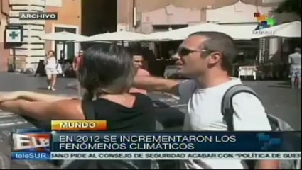 Es 2012 el noveno año más caliente desde 1850