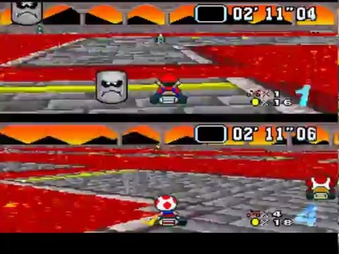 (thegamer) video duo rétro Gaming sur super mario kart
