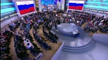 Vladimir Putin celebrates year in power and weakened opposition