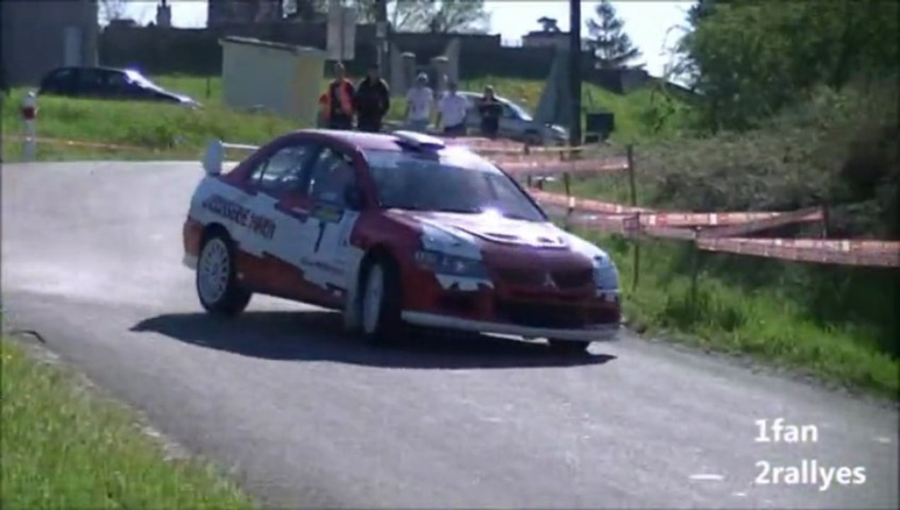 Rallye du Frontonnais 2013 - Marty / Delpech Mitsubishi Evo8
