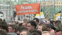 Rússia lembra protestos contra Putin