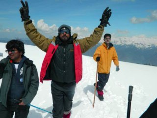 Winter Expedition Makra Peak Summit 10th April 2013