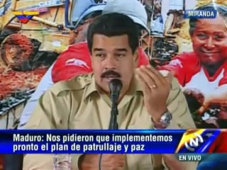 Maduro: desplegaremos la Fanb en la calle como parte de un plan especial de seguridad