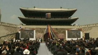 South Korea's Sungnyemun Gate Reopens to Public