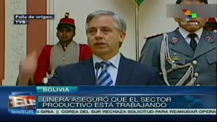 Paro de la COB no está justificado, asegura García Linera