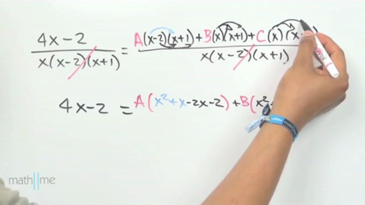 Integrar (4x-2)_(x^3-x^2-2x) por facciones parciales - #p1