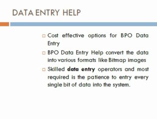 Complete Solution to Data Entry Needs