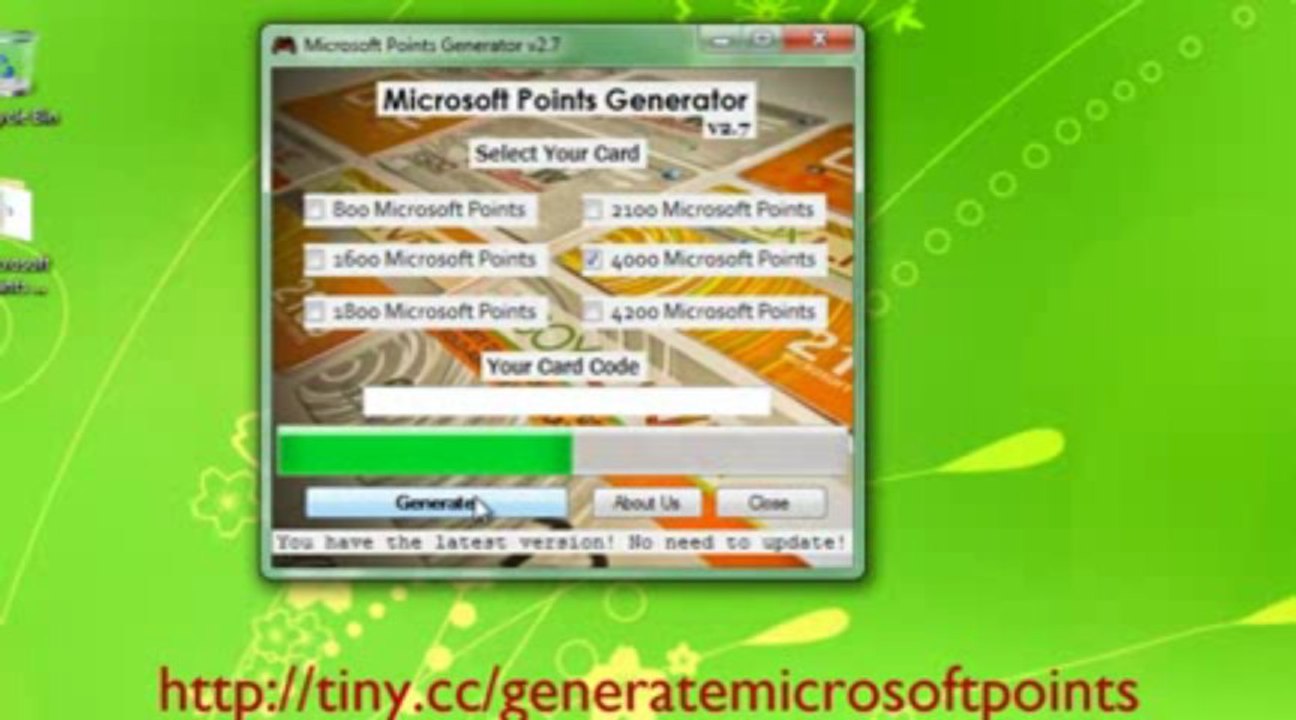 Microsoft Points Generator @ Générateur @ FREE Download May - June 2013 Update