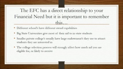 BREAKING DOWN THE EFC