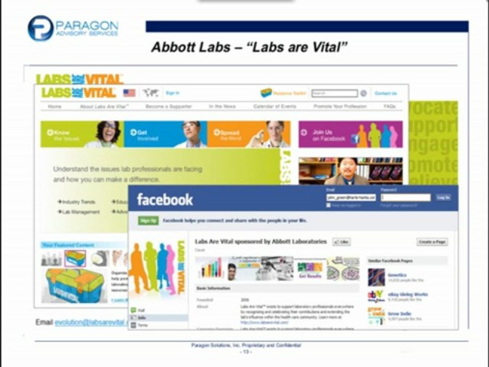 Paragon Solutions Using Social Media Platforms to Drive Healthcare Professional Engagement