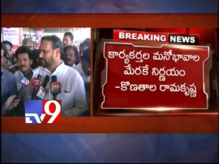 Konathala Ramakrishna against Dadi joining YSRCP