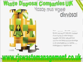 2013 Waste Disposal Companies UK: Waste Management Services & Waste Disposal services