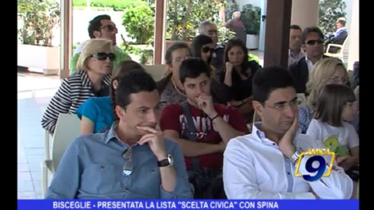 Bisceglie | Presentata la lista "Scelta Civica" con Spina