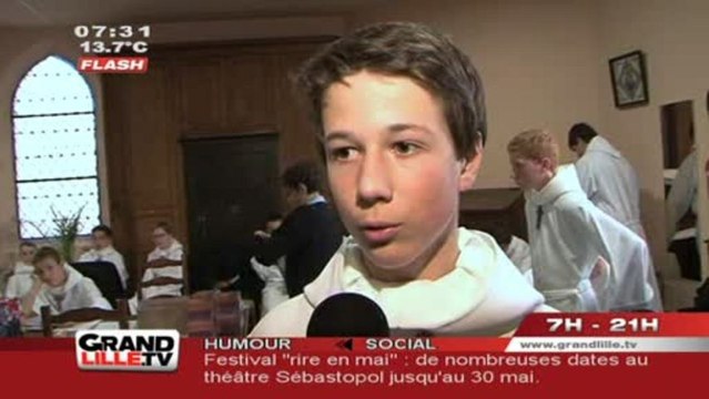 Les petits chanteurs à la croix de bois à Roubaix