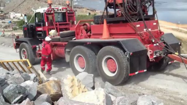 Déplacement d'une grue FAIL