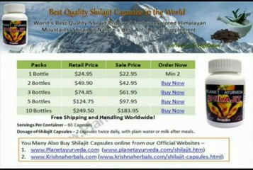 Best Shilajit Capsules