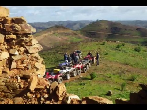 Raid quad Portugal hiver 2013