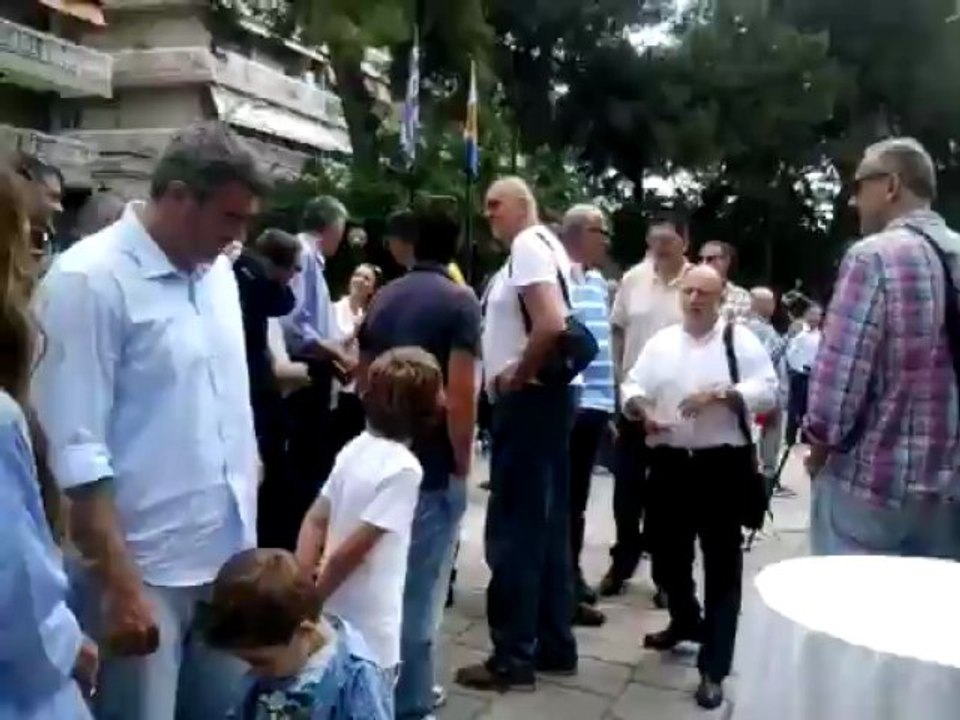 Η Εθνική ομάδα του 1987 στη Θεσσαλονίκη για Γκάλη (2)