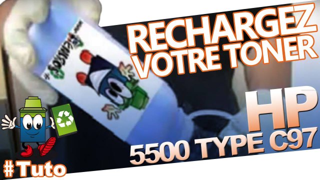 Bien recharger une cartouche toner de Laserjet 5500 type C97