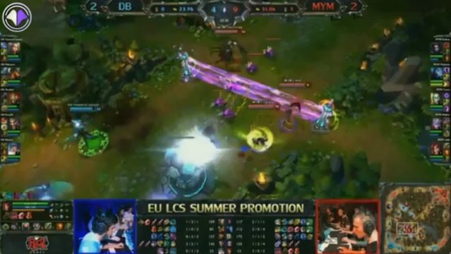 League of Legends / LCS EU DB - MYM, Doigby Lege Explosion