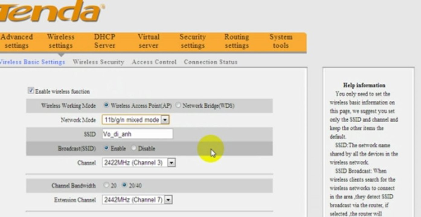 Không Cài đặt được Router WIFI Tenda W311r