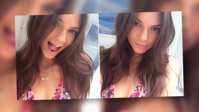 Kendall Jenner Shows Off Her Slim Figure in a Bikini Shoot