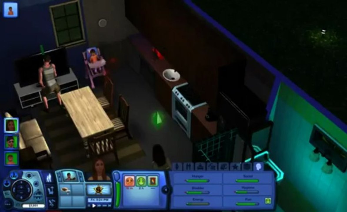 Sims 3 - Ev Boyama [E7]