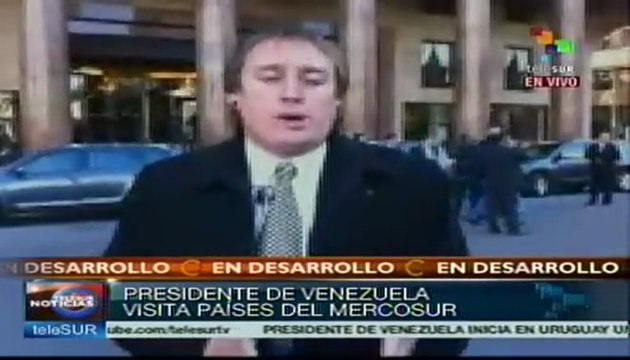 Pdte. Maduro visita Uruguay en gira por Mercosur