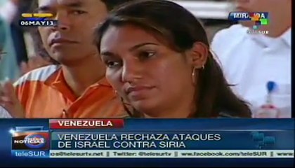 Nicolás Maduro rechaza ataques israelíes en Siria