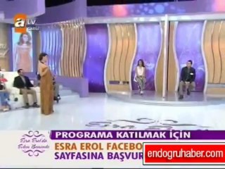 Çağatay Ulusoy'un eski sevgilisi Esra Erol'a katıldı