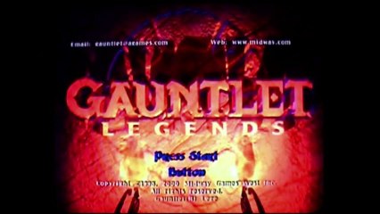 First Level - Only - Gauntlet Legends - Dreamcast