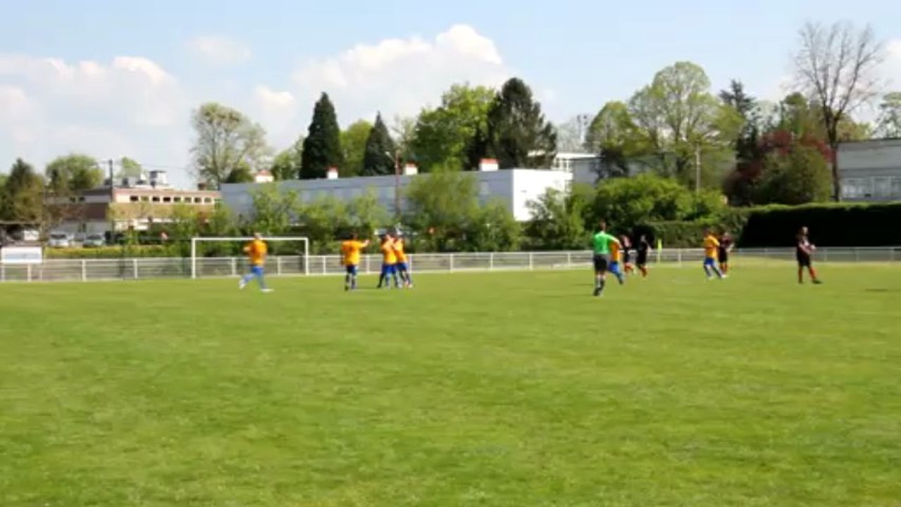 Championnat : Morhange - FC Longeville (Les buts du matchs - manque le but du 3 - 1 pour Morhange)