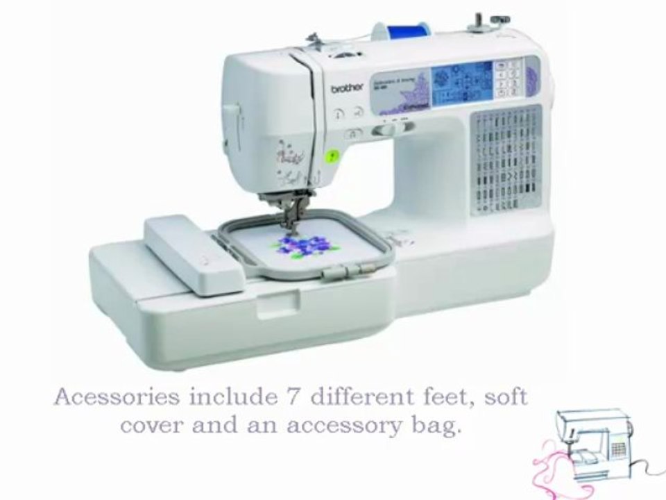 Brother SE400 Combination Computerized Sewing
