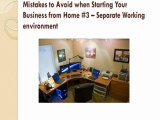 5 Mistakes to Avoid when Starting Your Business