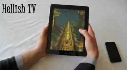 New iPad 3 Gameplay Temple Run