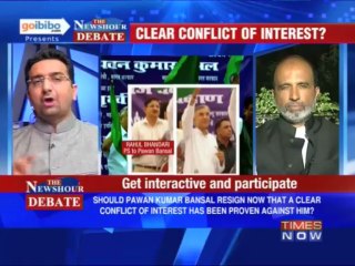 The Newshour Debate: Is it time for Pawan Kumar Bansal to resign? (Part 3 of 3)