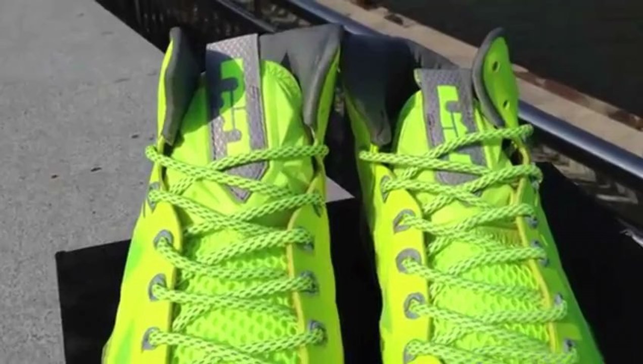 Nike LeBron 10(X) green shoes review