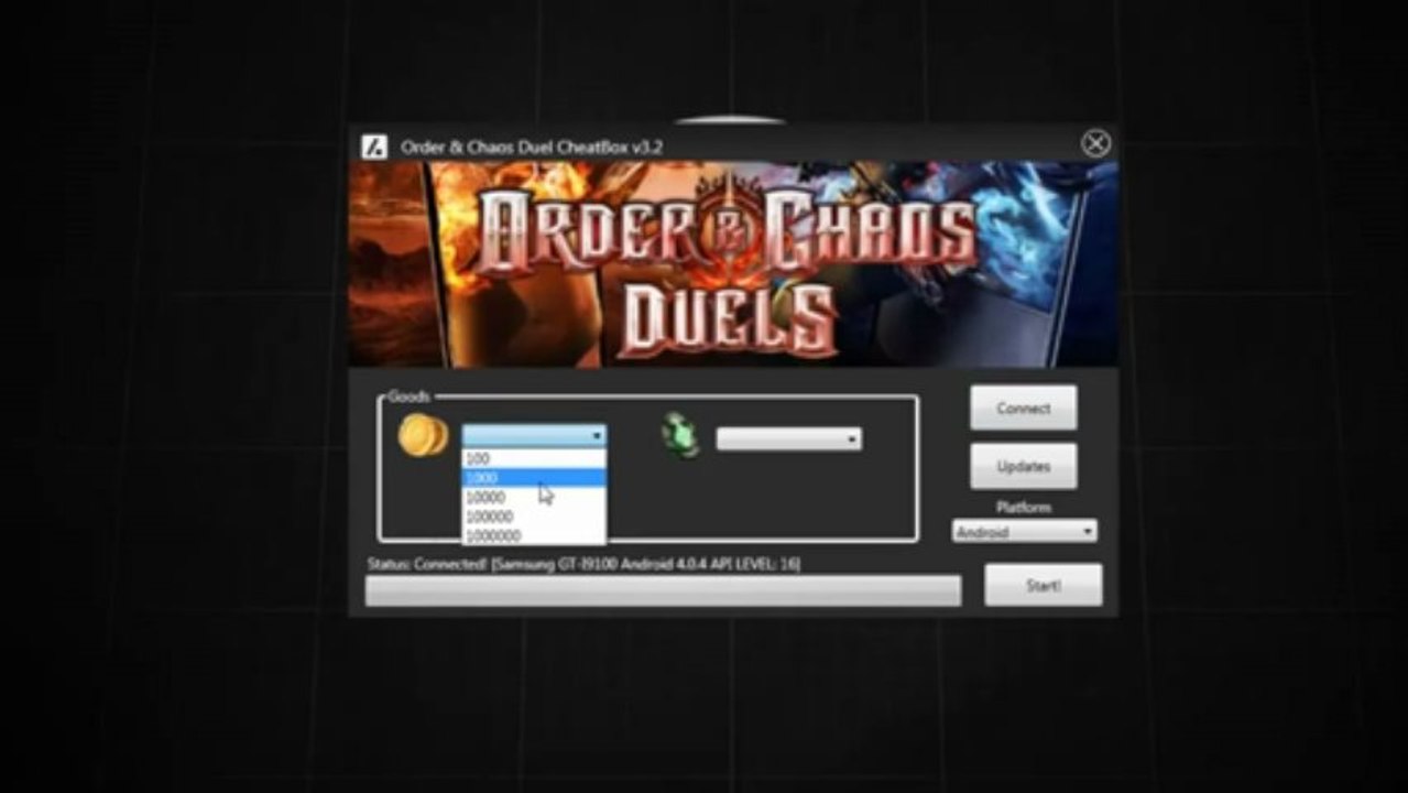 Order n Chaos Duel Cheat!