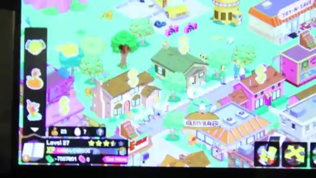 Simpsons Tapped out Android April 20, 2013 Hack Tutorial V 4.2.1 FREE DONUTS No RooT