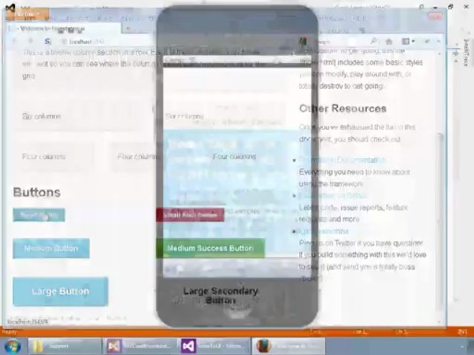 Trailer for MVC 4.0 tutorial: UI Design and Mobile Development