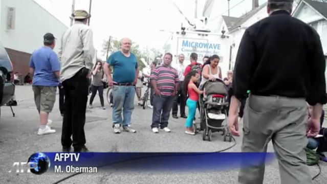 Police seal off alleged kidnapping crime scene