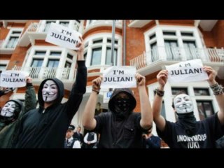 Anonymous - Message to UK Government Free Assange