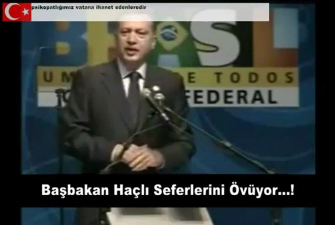 Erdoğan haçlı seferlerini övüyor