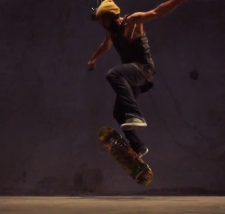 Skateboarding in Slow Motion WIth Chris Haslam - 2013