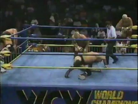 61. 92-10-03 Steve Williams & Terry Gordy vs. Barry Windham & Dustin Rhodes (WCW Saturday Night)