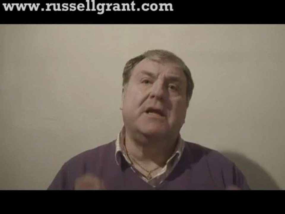 Russell Grant Video Horoscope Virgo May Wednesday 8th 2013 www.russellgrant.com