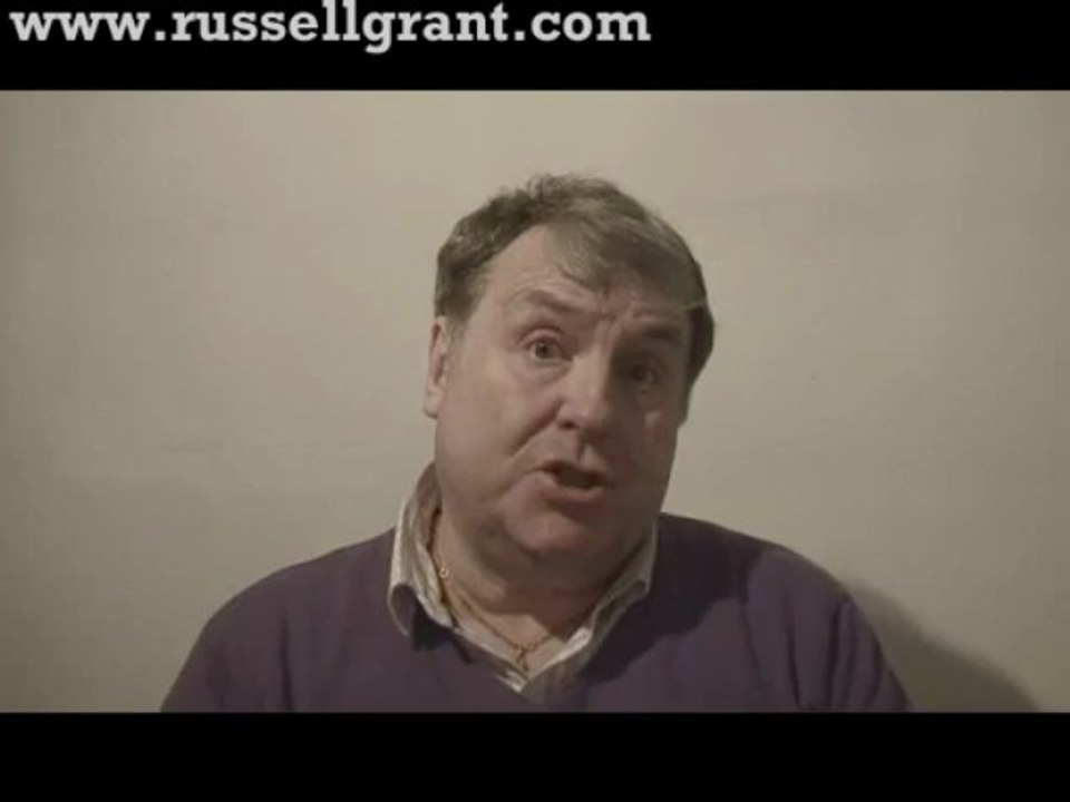 Russell Grant Video Horoscope Libra May Wednesday 8th 2013 www.russellgrant.com