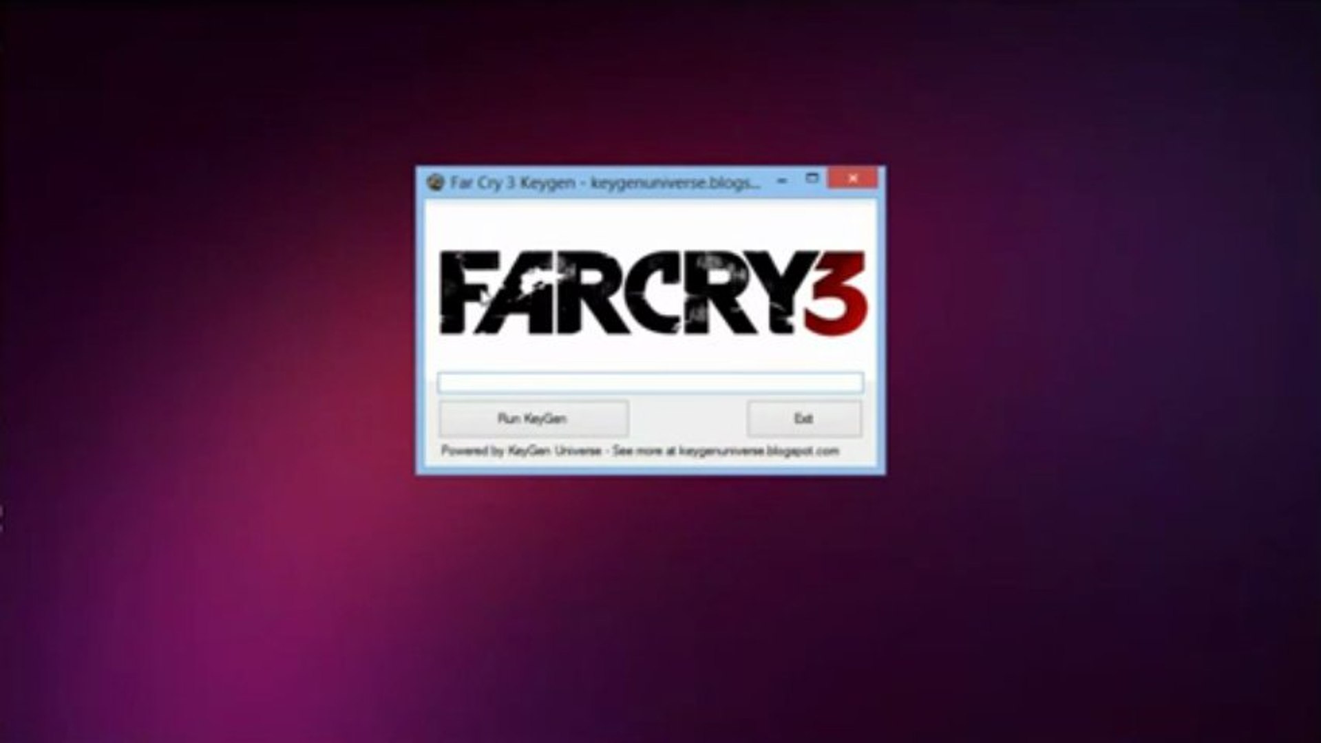 Far Cry 3 Keygen - CD Key Generator - Powered by  keygenuniverse.blogspot.com - video Dailymotion